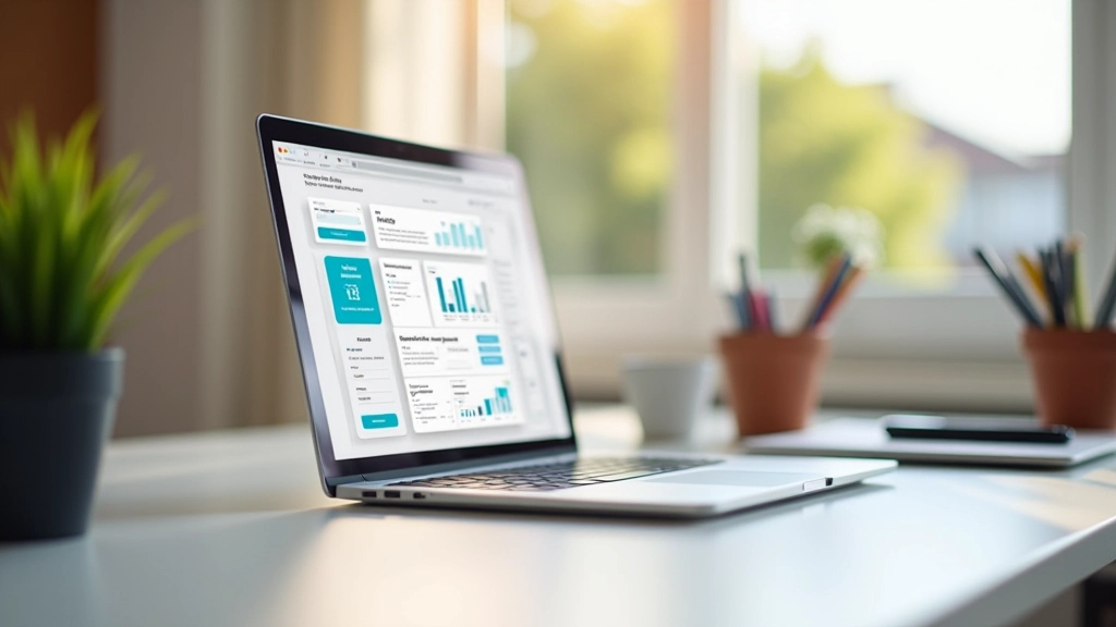 Različiti alati za digitalni marketing prikazani na zaslonu računala