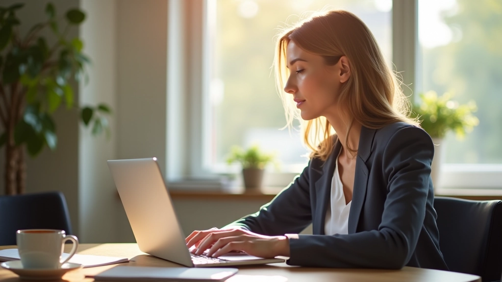Osoba koja koristi laptop za digitalni marketing analizu